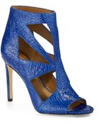 Rachel Roy Lexi Embossed Booties - Lyst