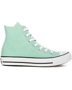 Nasty Gal Converse All Star High-Top Sneaker - Mint - Lyst