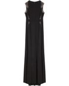 Elie Saab Lace Insert Sl Gown - Lyst
