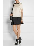 Maison Martin Margiela Leather Platform Ankle Boots - Lyst