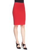 Armani Collezioni Classic Crepe Pencil Skirt - Lyst