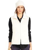 Lauren by Ralph Lauren Reversible Vest - Lyst