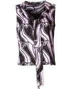 Marc Jacobs Jacquard Sleeveless Top - Lyst