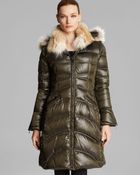Dawn Levy Coat - Cloe Ii Down Fur Trim - Lyst