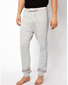 Diesel Cuffed Bottom Lounge Pants - Lyst