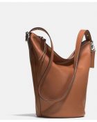 Coach Bleecker Duffle Bag In Leather - Lyst