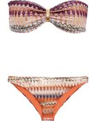 Missoni Metallic Crochet-Knit Bikini - Lyst