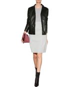 Jil Sander Leather Small Sharp Clutch - Lyst