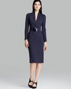 Armani Dress Belted - Lyst
