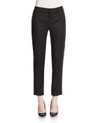 Vince Slim Cropped Trousers - Lyst