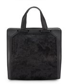 Pour La Victoire Servant Calf Hair & Leather Tote Bag - Lyst