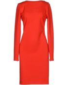 Fausto Puglisi Knee-Length Dress - Lyst