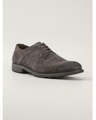 Dolce & Gabbana Distressed Derby Shoe - Lyst