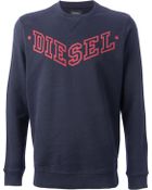 Diesel Sbansi Sweatshirt - Lyst