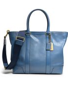 Coach Bleecker Legacy Business Tote In Leather - Lyst
