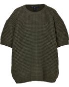 Marc By Marc Jacobs Short Sleeve Popcorn Knit Pullover - Lyst