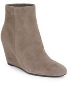 Via Spiga Abri Suede Wedge Ankle Boots - Lyst