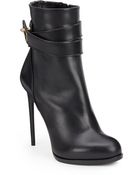 Givenchy Leather Sharklock Ankle Boots - Lyst