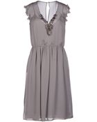Valentino Roma Knee-Length Dress - Lyst