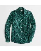 J.Crew Classic Button Down Shirt in Printed Cotton - Lyst