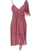 Tonello Short Dress - Lyst