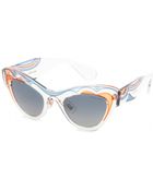 Miu Miu Cat-Eye Sunglasses - Lyst