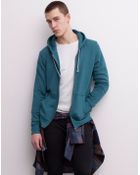 Pull&Bear Hooded Sweatshirt - Lyst