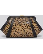 Zac Zac Posen Clutch - Cheetah Print - Lyst