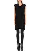 Rick Owens Cowl-neck Draped Tunic - Lyst