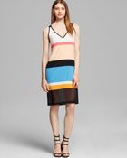 DKNY Color Blocked Tank Dress - Lyst