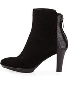 Aquatalia by Marvin K Reggae Leather Ankle Boot - Lyst