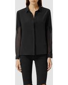 AllSaints Dani Shirt - Lyst