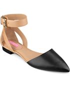 Isaac Mizrahi New York Evelyn Flats - Lyst