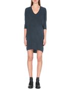 American Vintage Scoop-neck Cotton-jersey Dress - Lyst