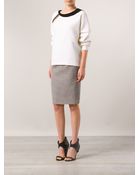 Bouchra Jarrar Sherlock Plaid Skirt - Lyst