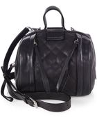 Marc By Marc Jacobs Moto Quilted Barrel Bag - Lyst
