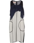 Marni Short Dress - Lyst