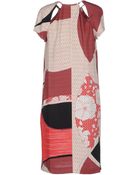 Emilio Pucci Kneelength Dress - Lyst