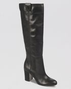 Sam Edelman Tall Dress Boots - Foster Chunky Heel - Lyst