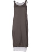 Malo Kneelength Dress - Lyst