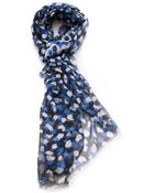 Oscar de la Renta Printed Scarf - Lyst