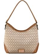 Nine West Mini 9s Sateen Hobo - Lyst