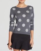 Alice + Olivia Alice + Olivia Sweater - Celyn Rhinestone Polka Dot - Lyst