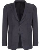 Z Zegna Woven Linen Blazer - Lyst