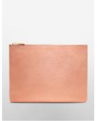 Calvin Klein Kid Suede Large Pouch - Lyst