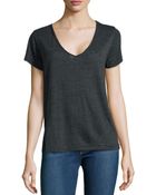 Joie Naeva Slub Jersey Tee - Lyst