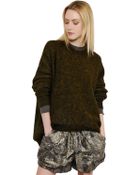 Isabel Marant Oversized Wool Blend Sweater - Lyst