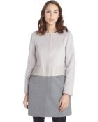 T Tahari Macrame Wool Blend 'Grenaud' Walking Coat - Lyst