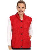 Woolrich Shannon Cable Sweater Vest - Lyst