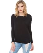 Akira *Doorbuster!* Dolman Top In Black - Lyst